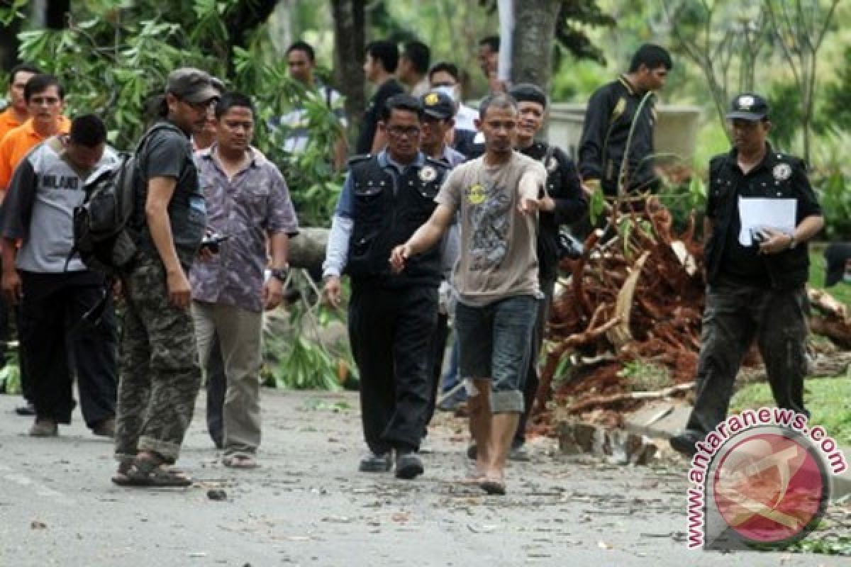 Pengamanan markas polisi Sulawesi Tengah diperketat