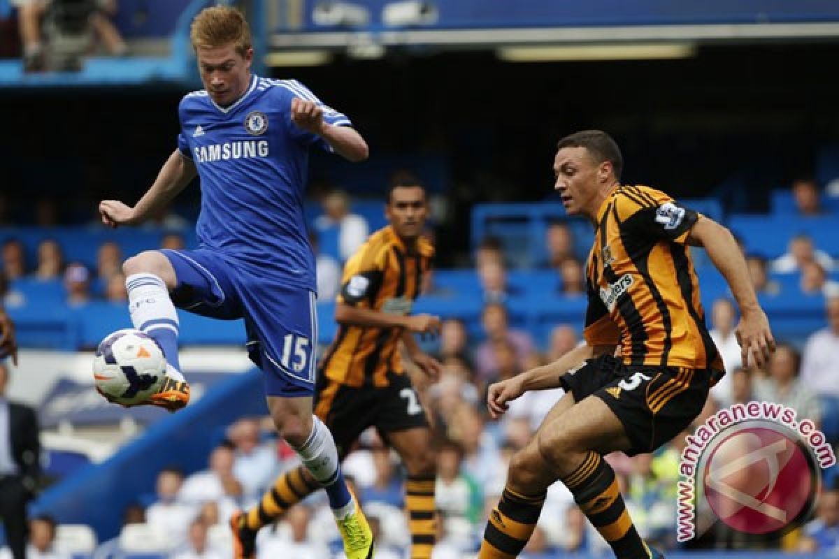 Chelsea taklukkan Hull 2-0