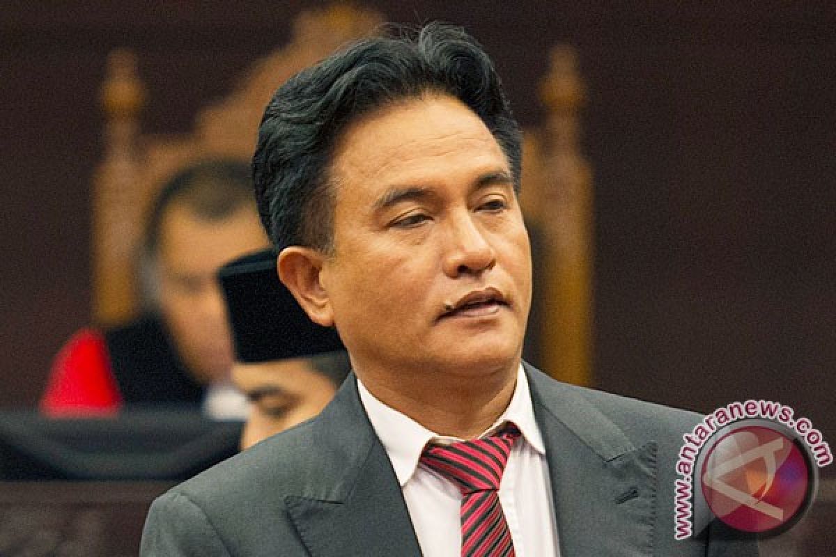 Yusril: Perppu soal MK sangat terlambat