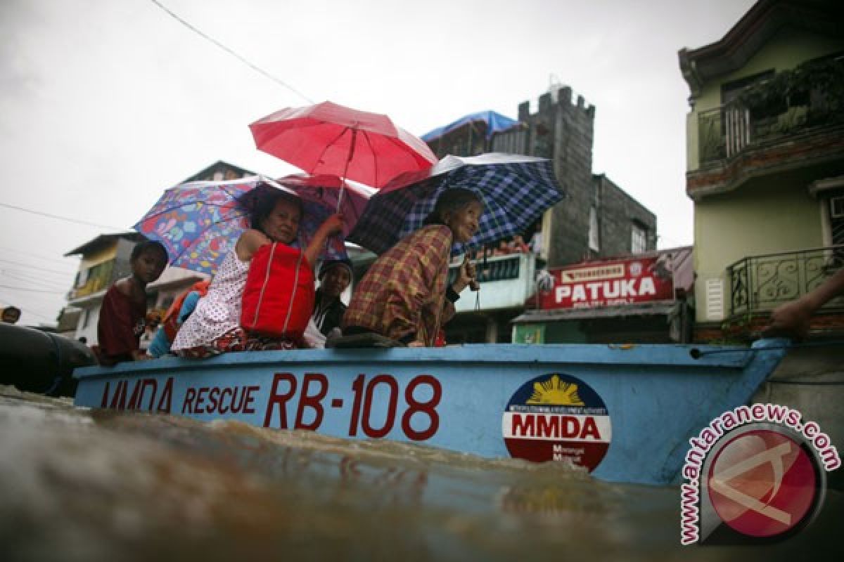 Hujan lebat di Filipina tewaskan delapan orang