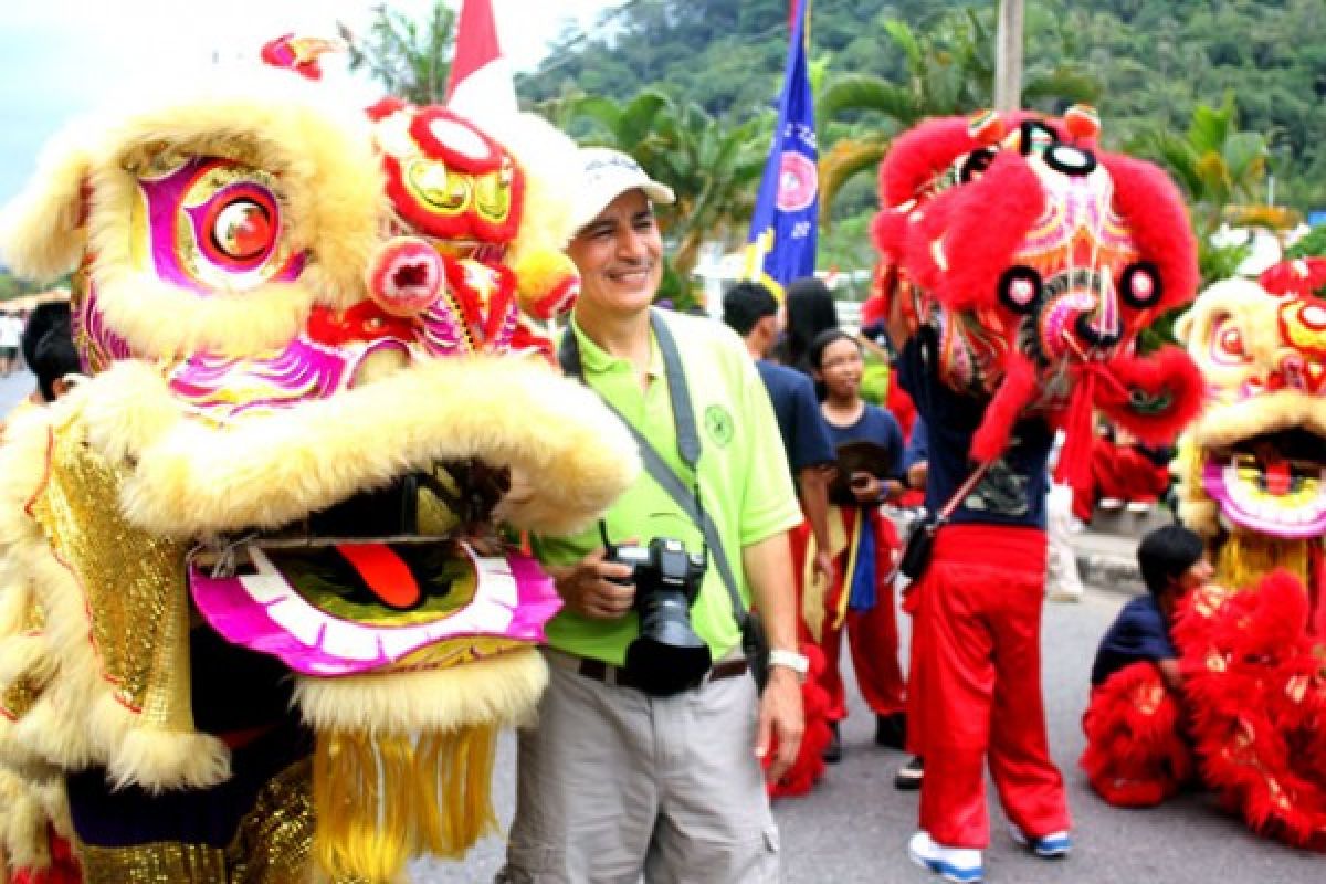 Tjoa Kwa Juarai Barongsai Tradisional Fobi Sumbar