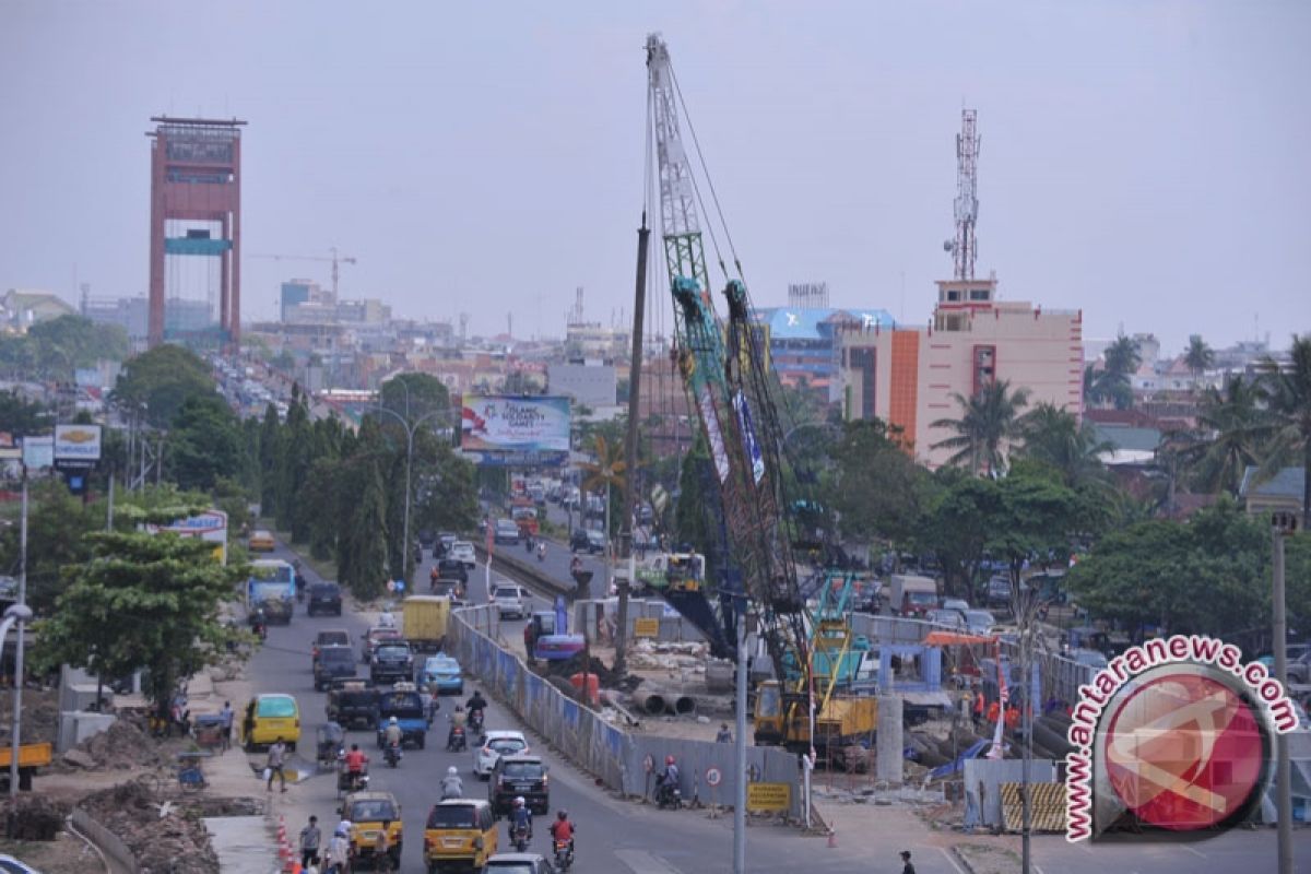 Dua jalan layang Palembang dibangun tahun depan