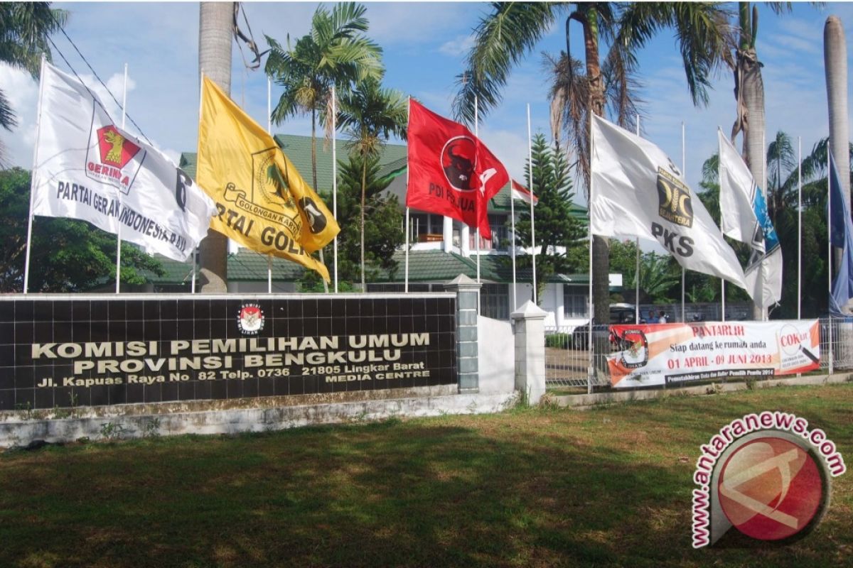 KPU Bengkulu terima berkas 15 calon DPD