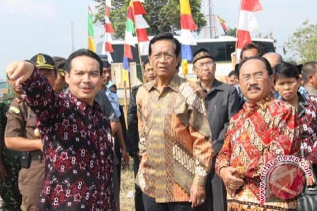 Sultan meresmikan Taman Budaya Kulon Progo