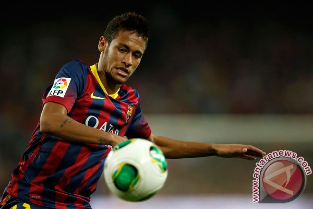 Neymar absen empat pekan