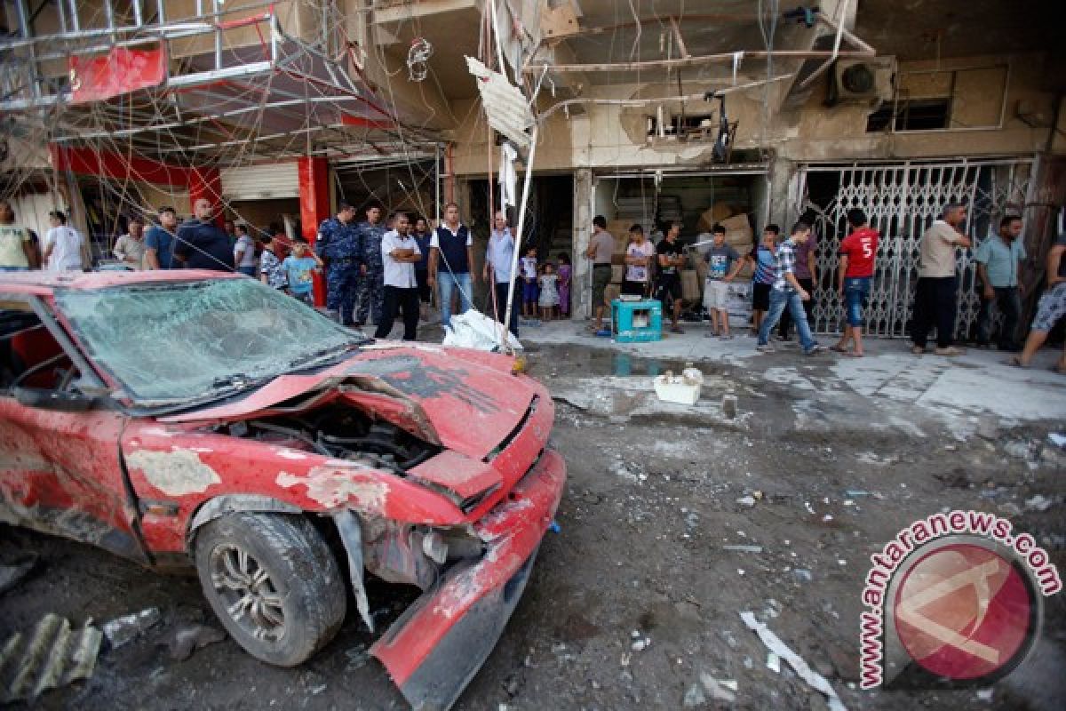 Ledakan bom mobil di tengah pasar tewaskan 11 orang Irak