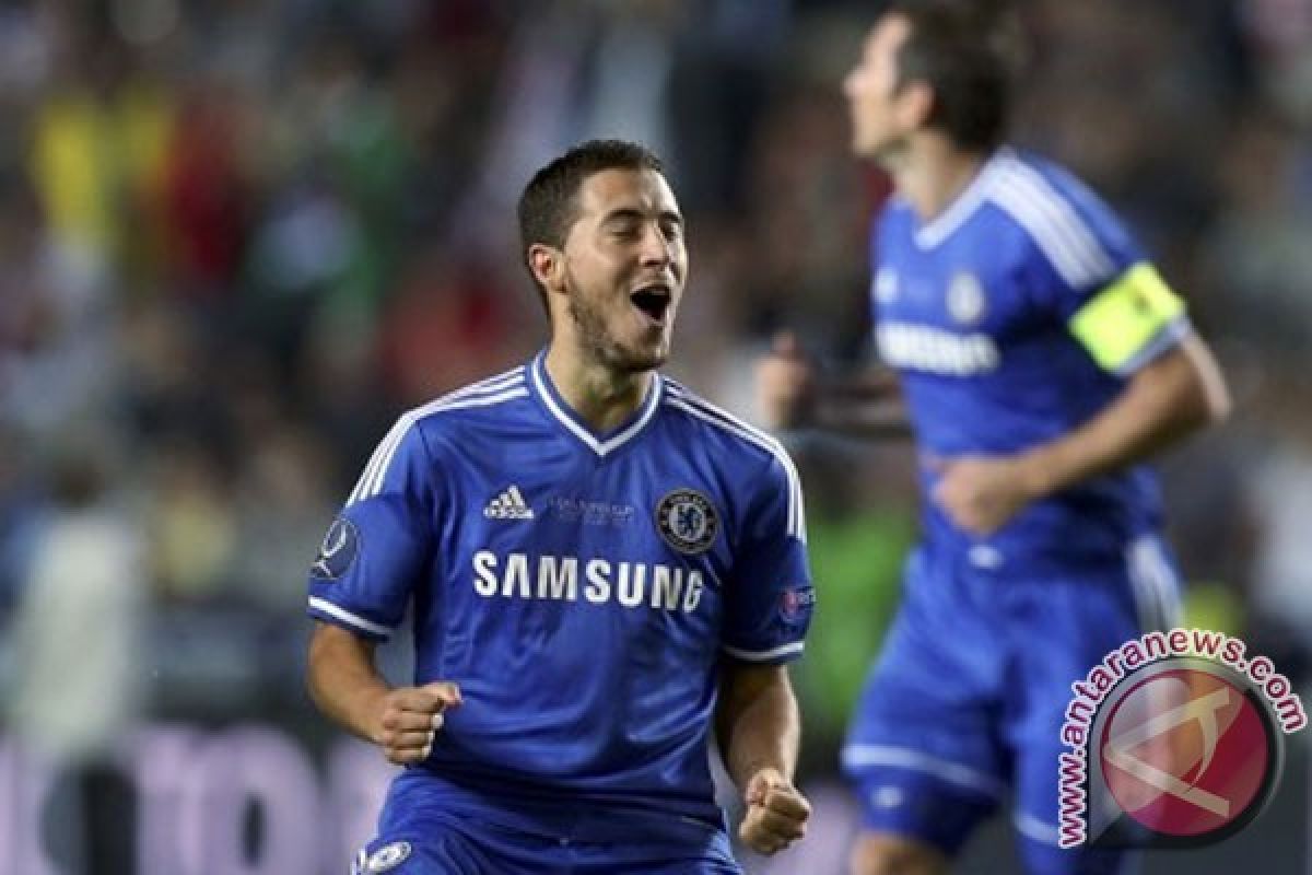 Hazard bawa Chelsea ungguli sementara Villa 1-0