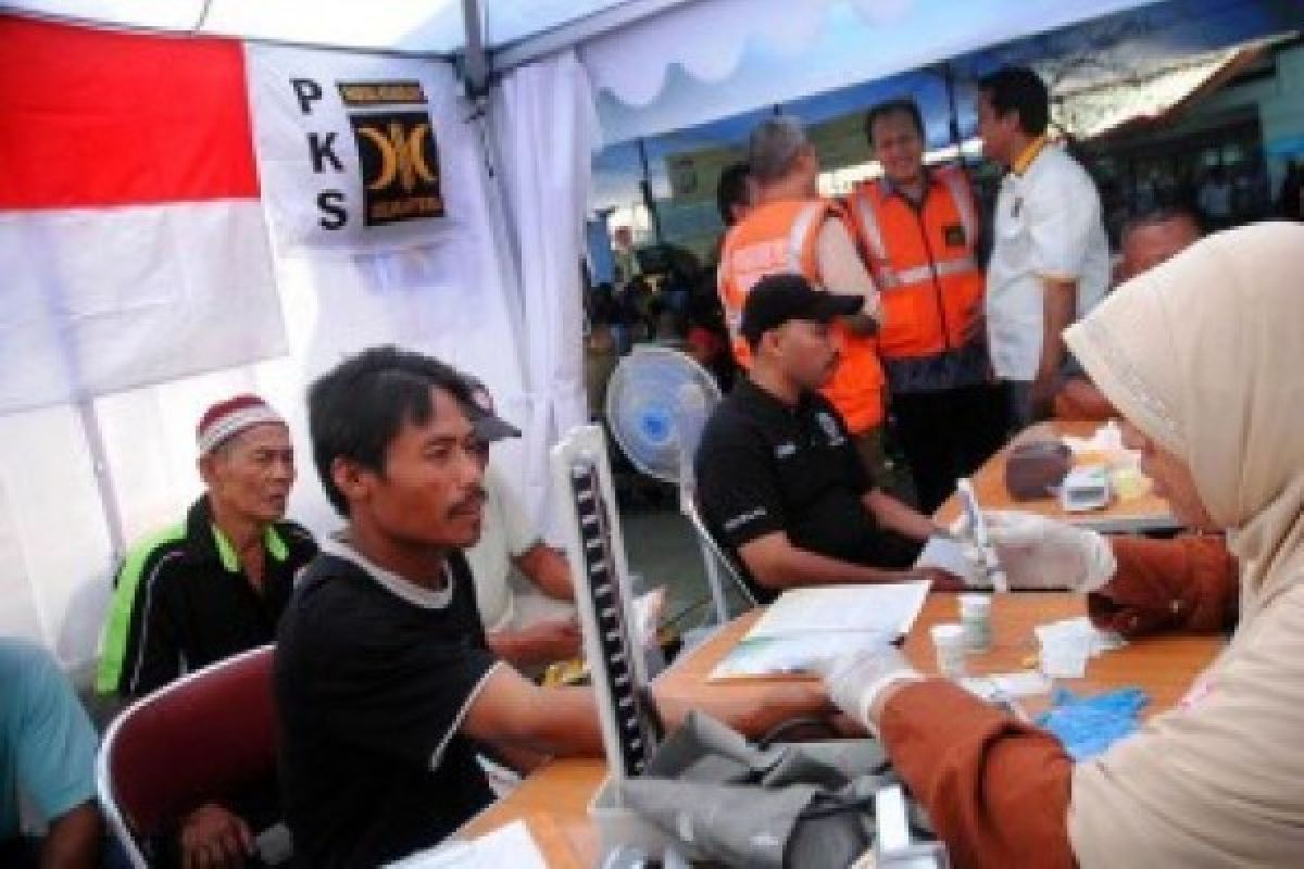 Ada Konser Nasyid di Posko Mudik PKS