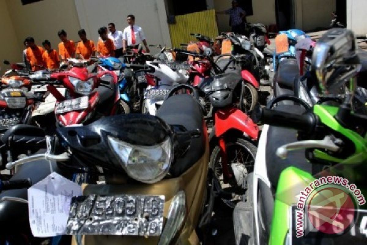 GELAR BARANG BUKTI CURANMOR 