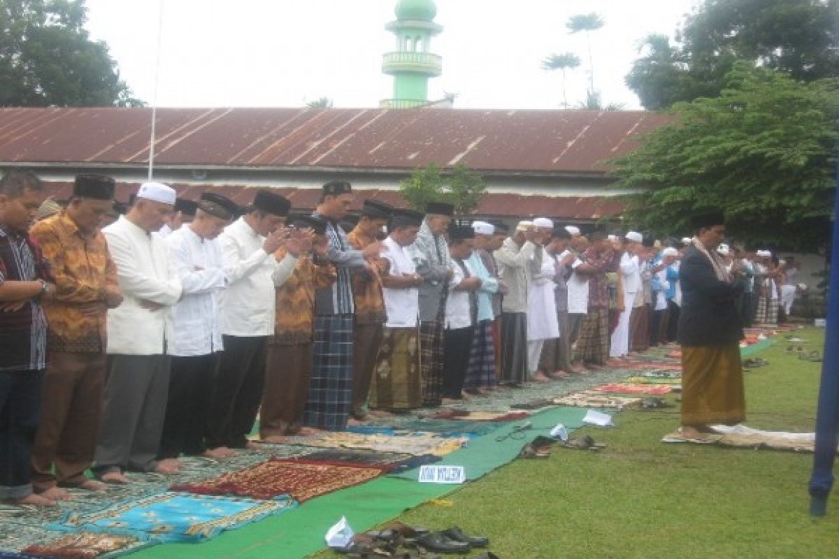 Shalat Id di Simalungun