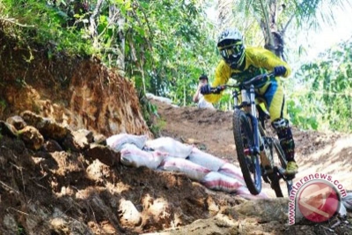 Wisata "downhill" lereng Merapi mulai banyak diminati