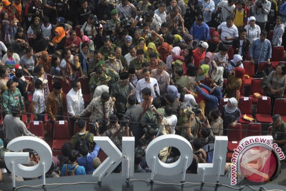 Jokowi janji kucurkan modal ke pedagang di Blok G 
