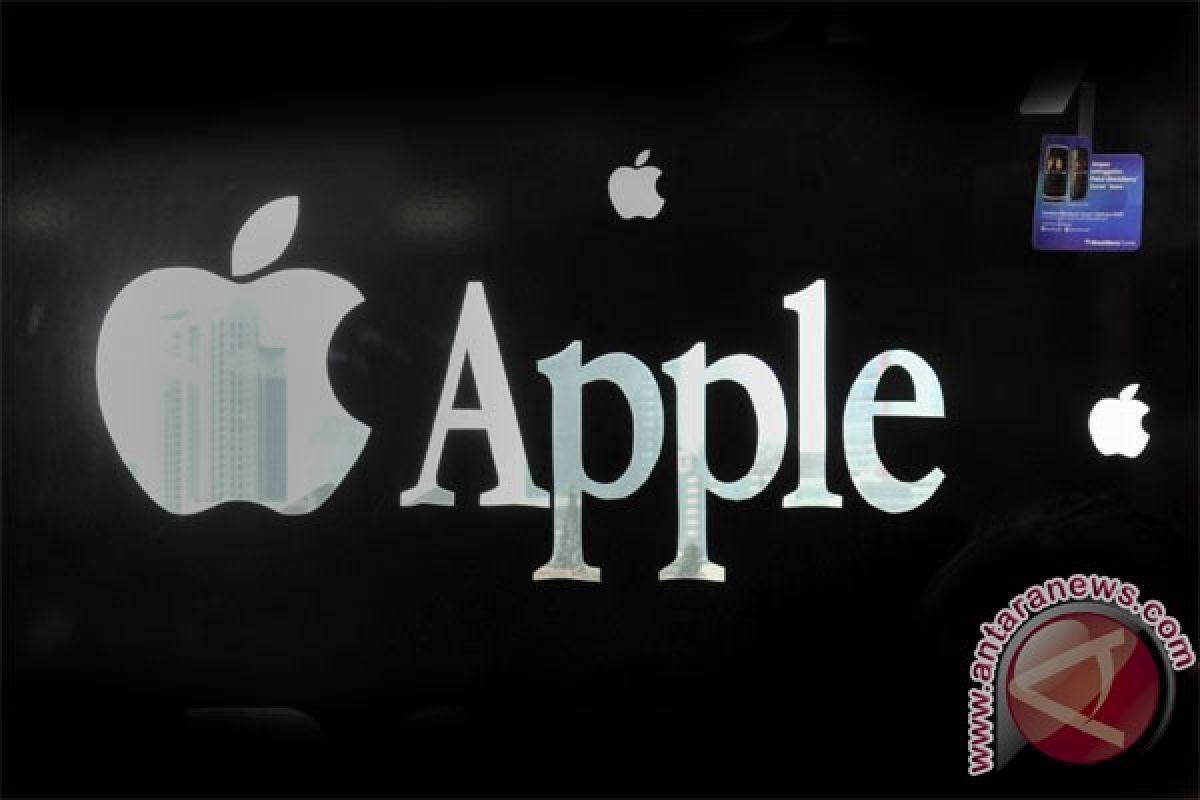 Apple masuk indeks saham blue-chips DJIA