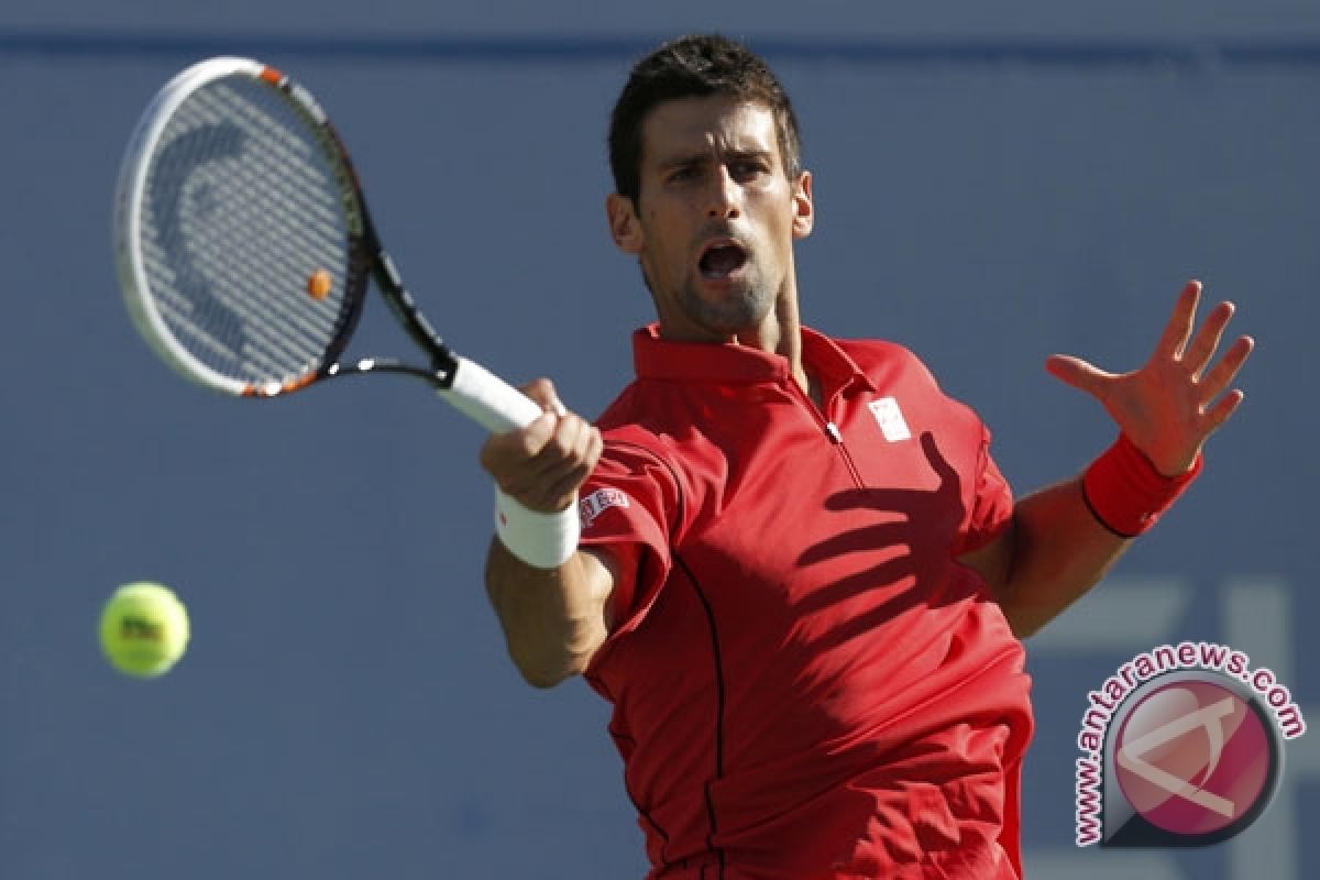 Djokovic bantu Serbia raih keunggulan 2-0 atas Spanyol di perempat final Piala Davis