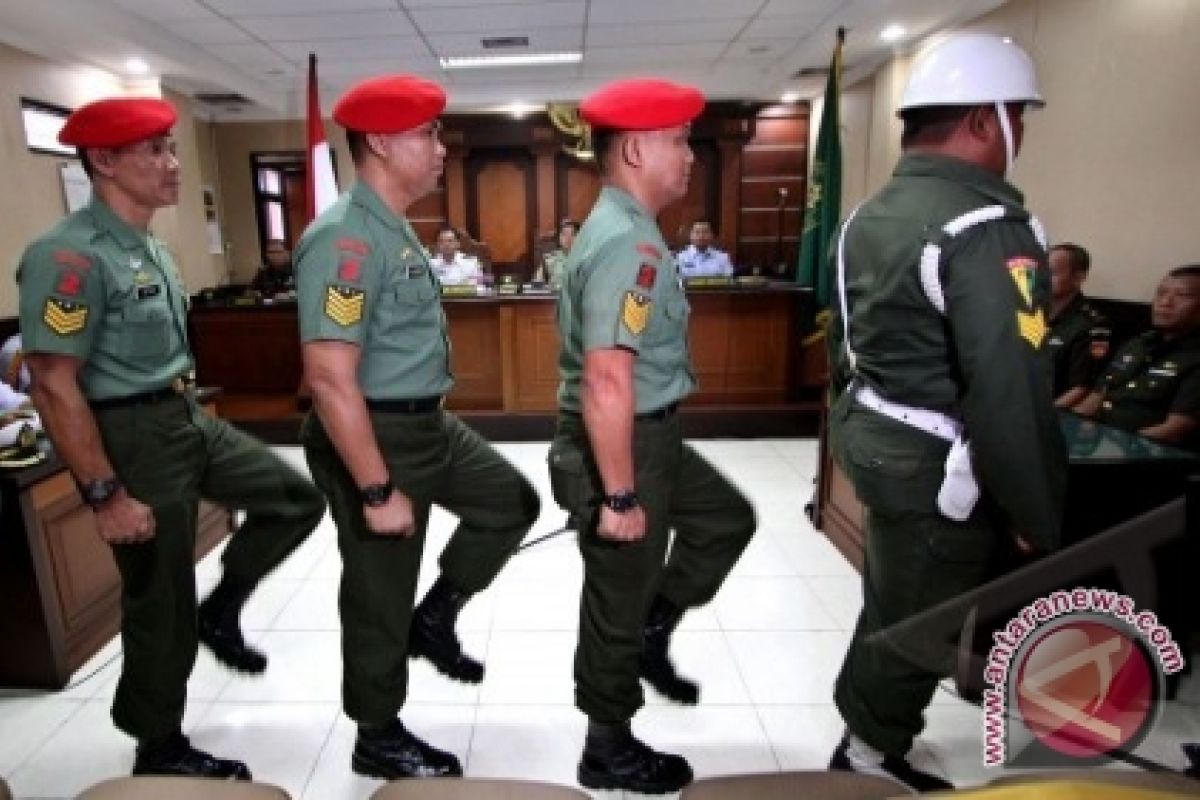 Hakim lega sidang kasus Cebongan berjalan lancar