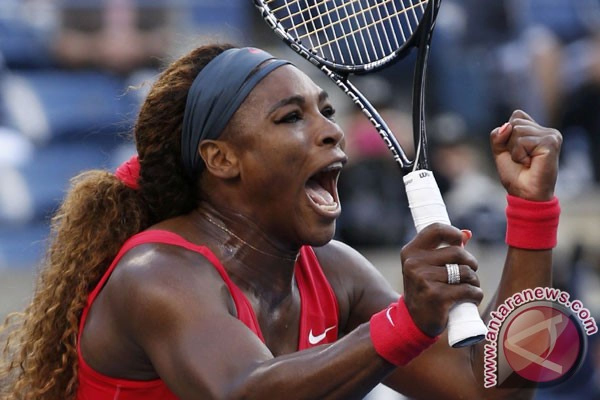 Serena awali petualangan AS Terbuka dengan perkasa