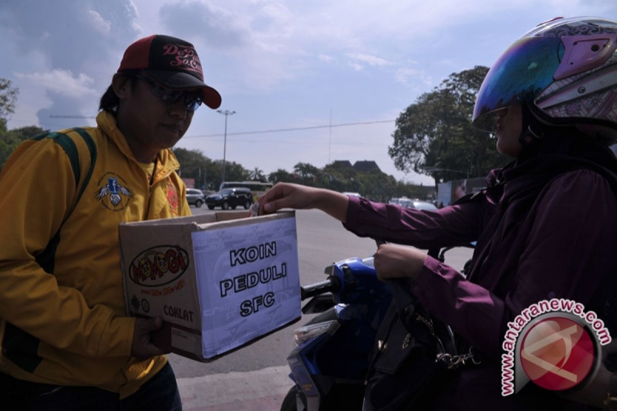 Komunitas pecinta SFC gelar aksi pengumpulan koin
