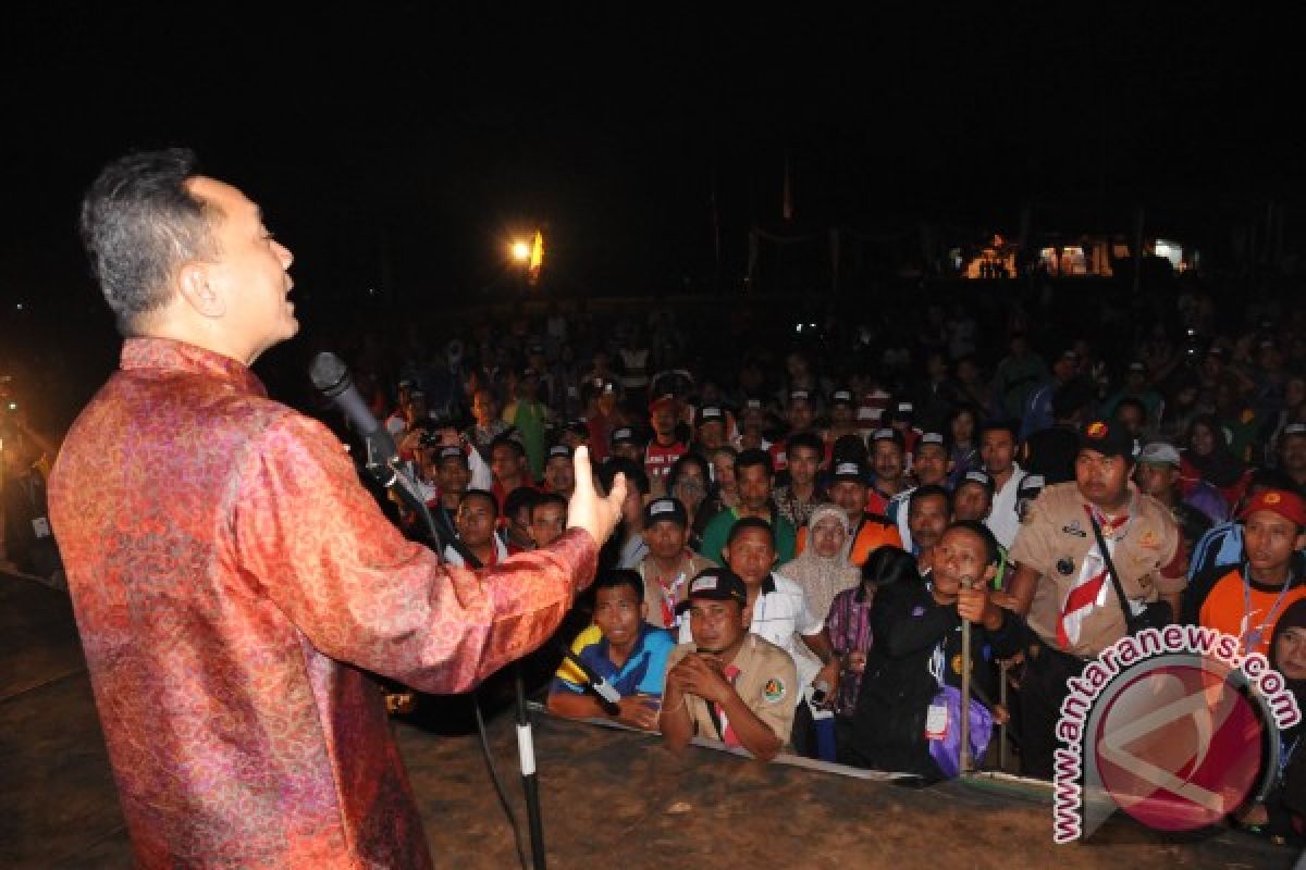 Sambutan Menhut pada acara Karang Pamitran Nasional 2013 di Cibubur 
