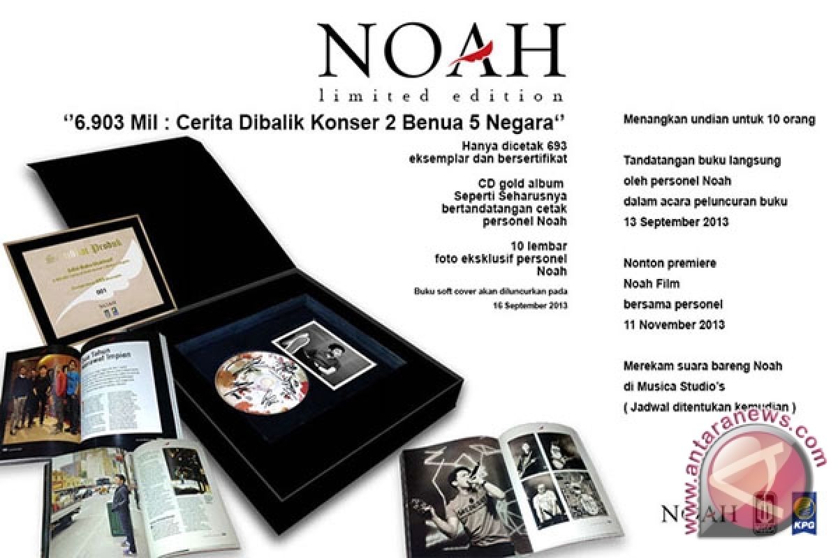 Noah luncurkan buku perjalanan konser dua benua 