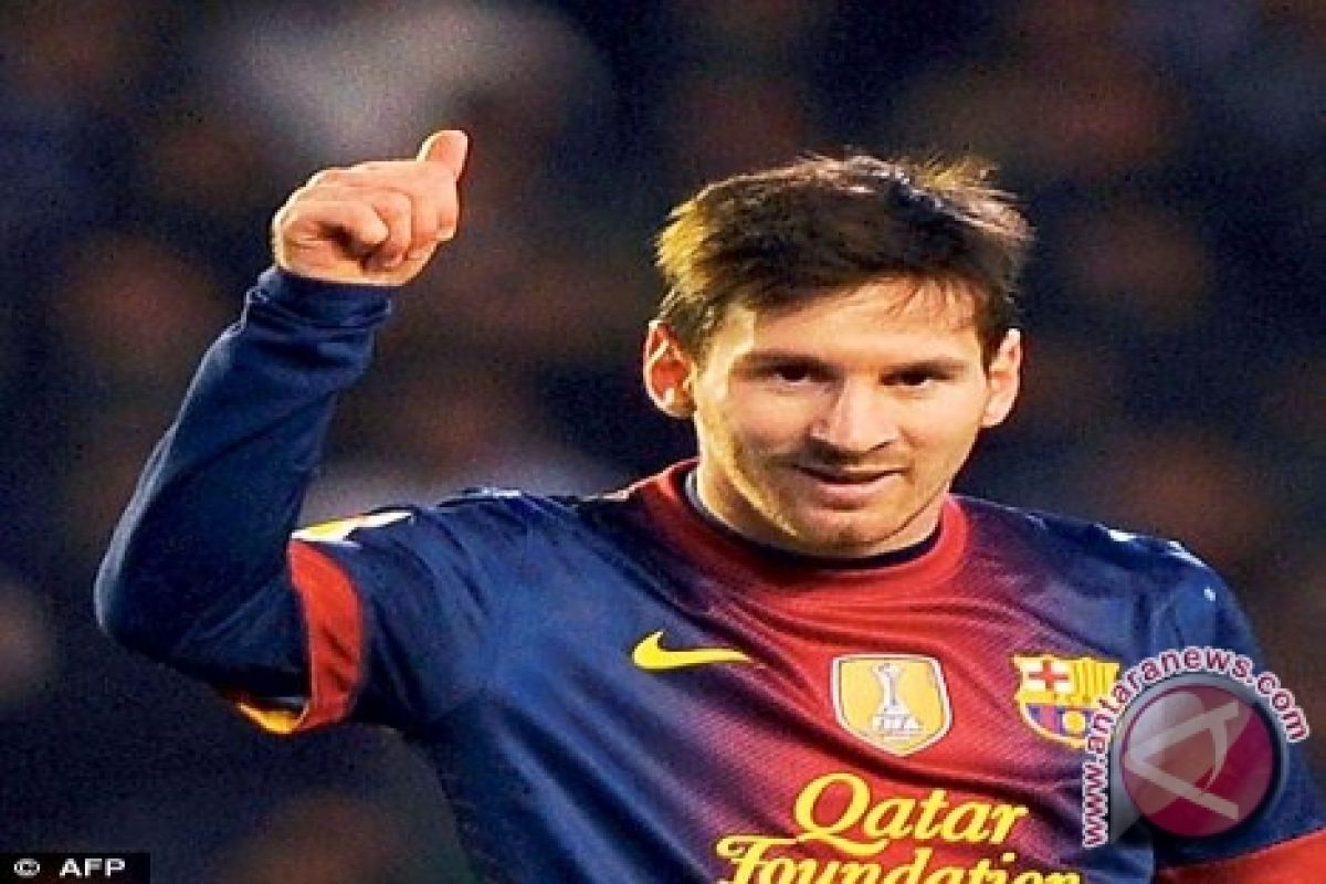 Tendangan bebas Messi pastikan kemenangan Barcelona