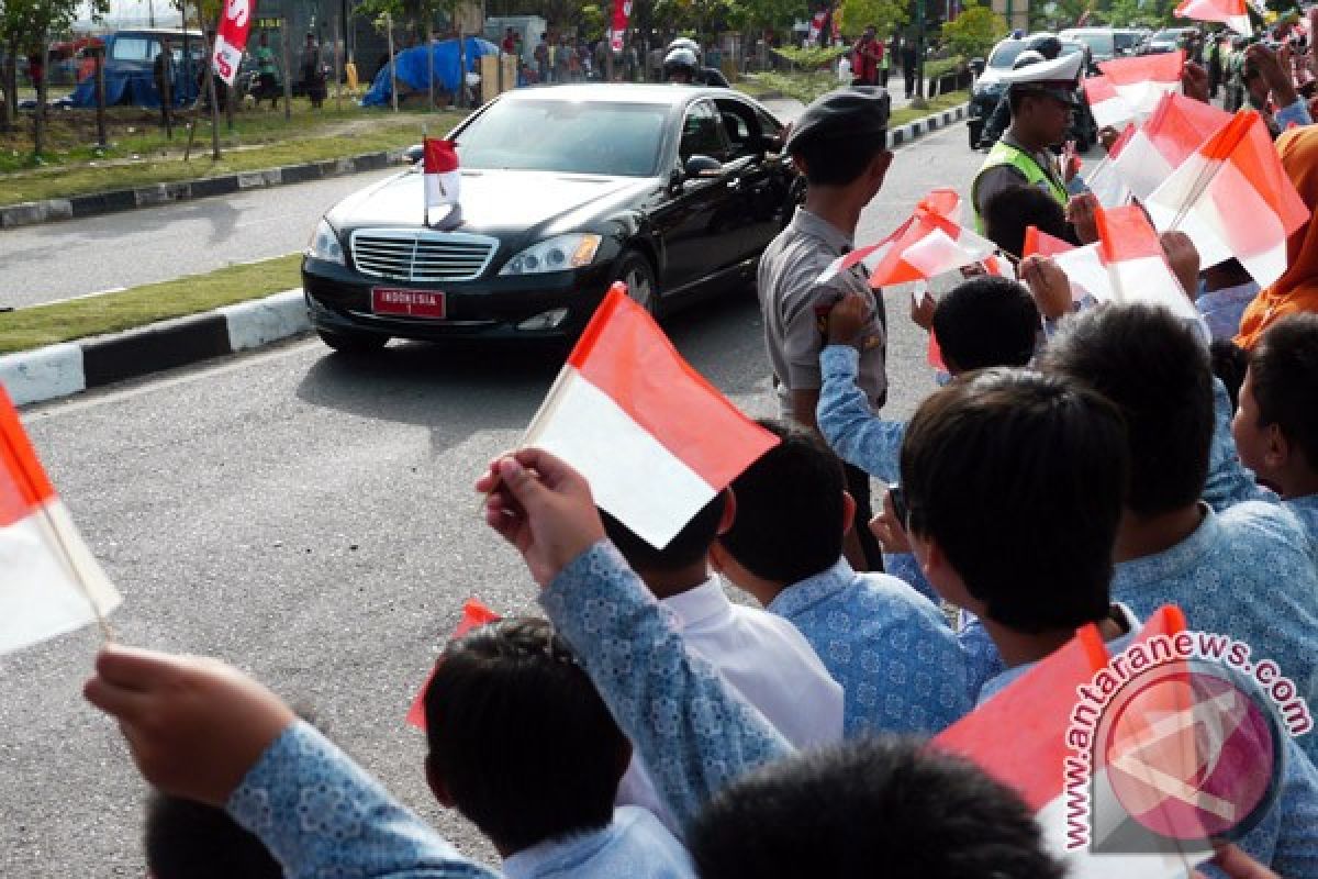 Presiden terkesan kemajuan Aceh