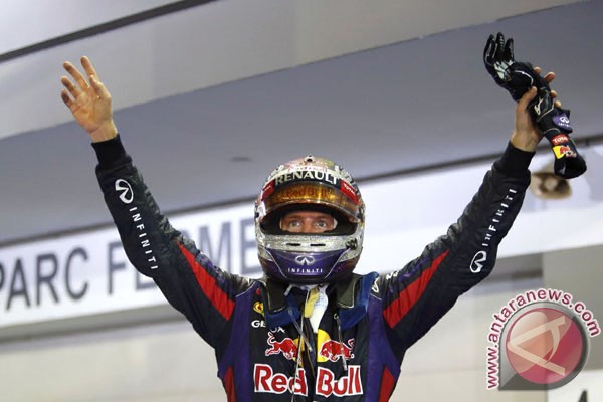 Sebastian Vettel berjaya di Abu Dhabi