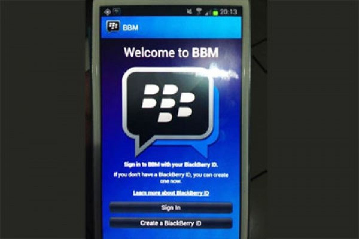 BBM akan langsung tersedia di smartphone Android