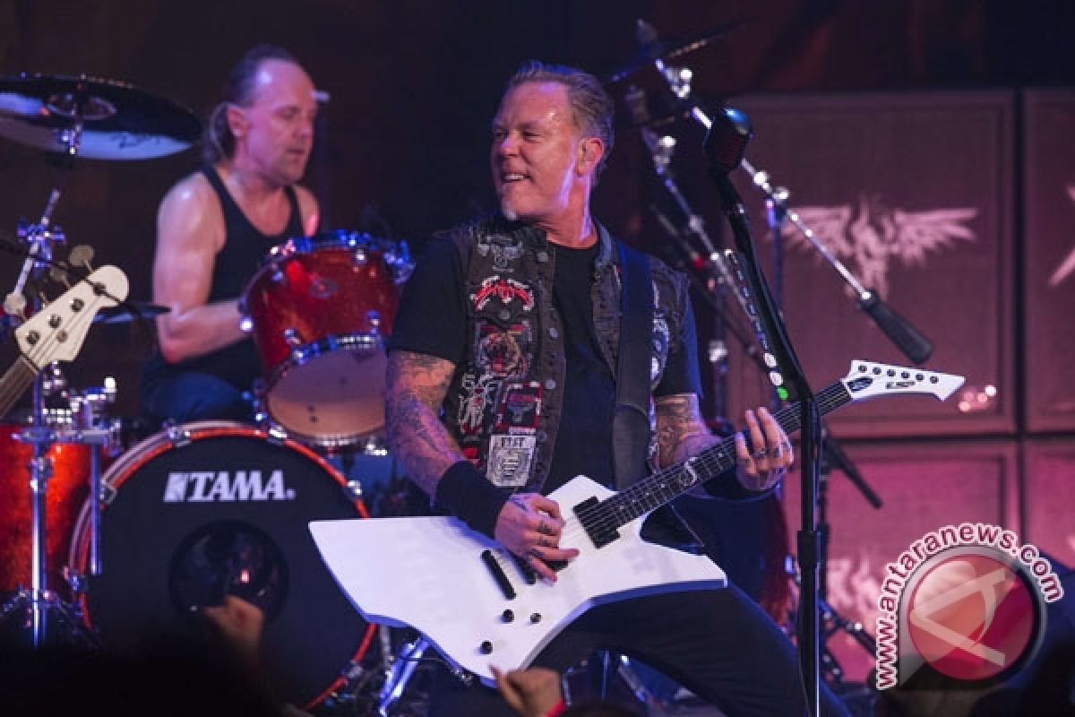 Grup musik "heavy metal" Metallica dianugerahi hadiah musik polar