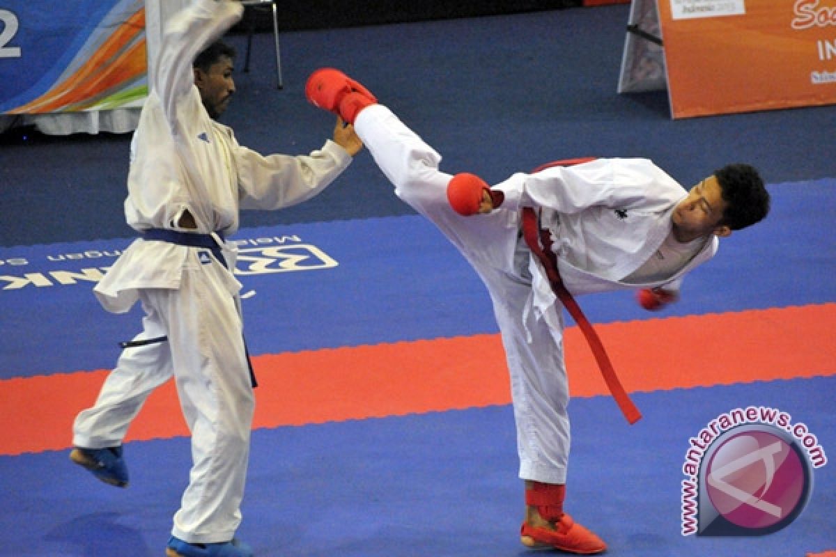 Tim Indonesia intip persaingan Asian Games di kejuaraan Karate Kazakhstan