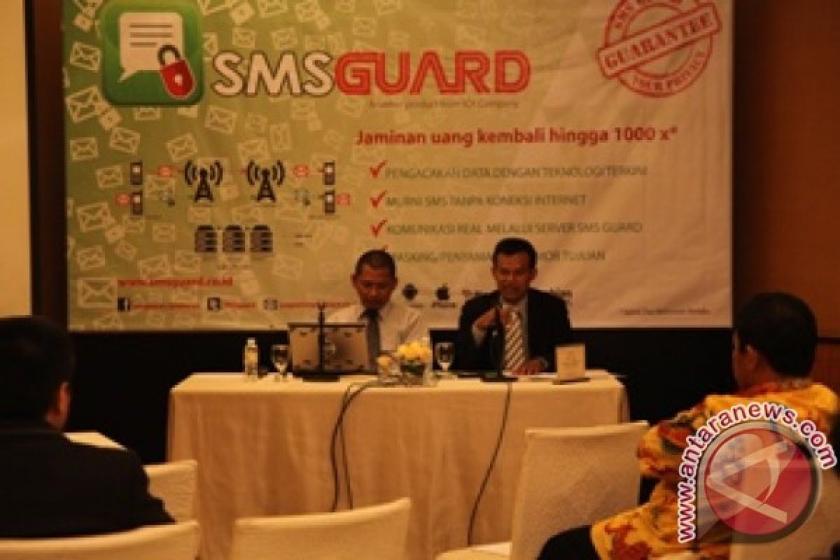 Layanan "SMS Guard" diluncurkan