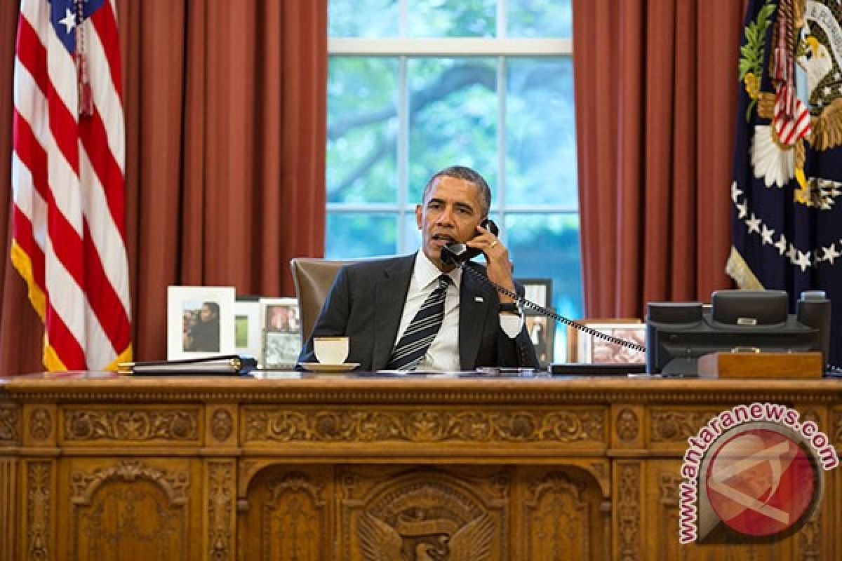 Obama dan Rouhani berbicara di telepon untuk pertama kalinya