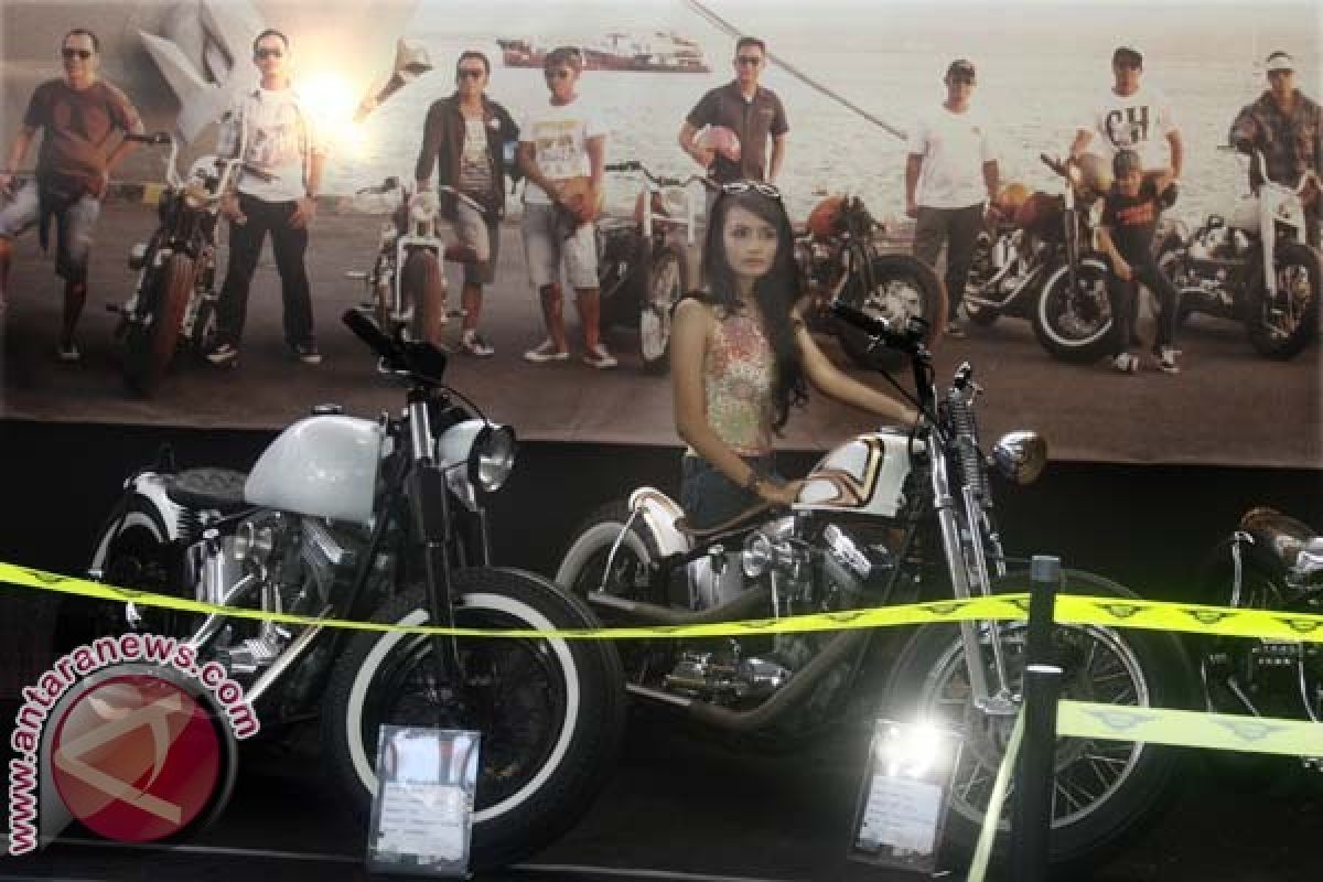 Penggemar Motor Besar Meriahkan Festival Sanur 