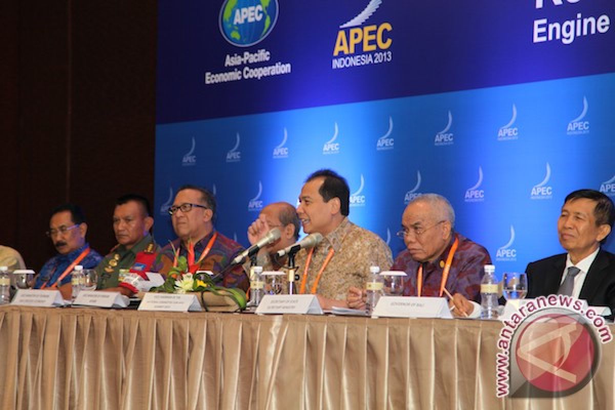 Anggaran KTT APEC 2013 Rp364,76 miliar