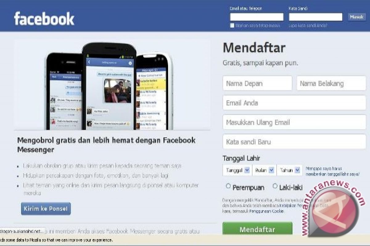 Facebook Inc Mengakuisi Keamanan Data Gerakan Layanan Internet