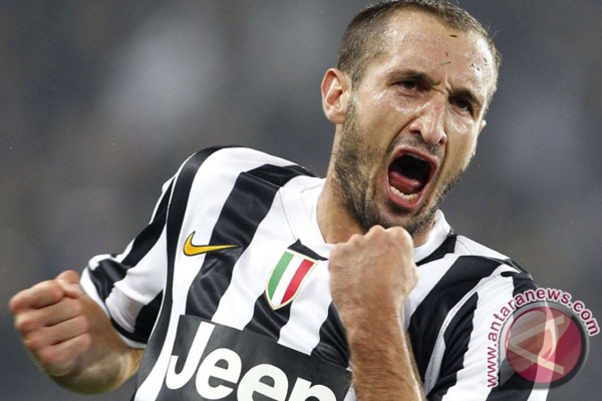 Chiellini dipastikan absen pada final Champions