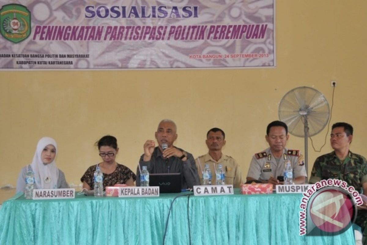 Kukar Gelar Sosialisasi Peningkatan Partisipasi Politik Perempuan