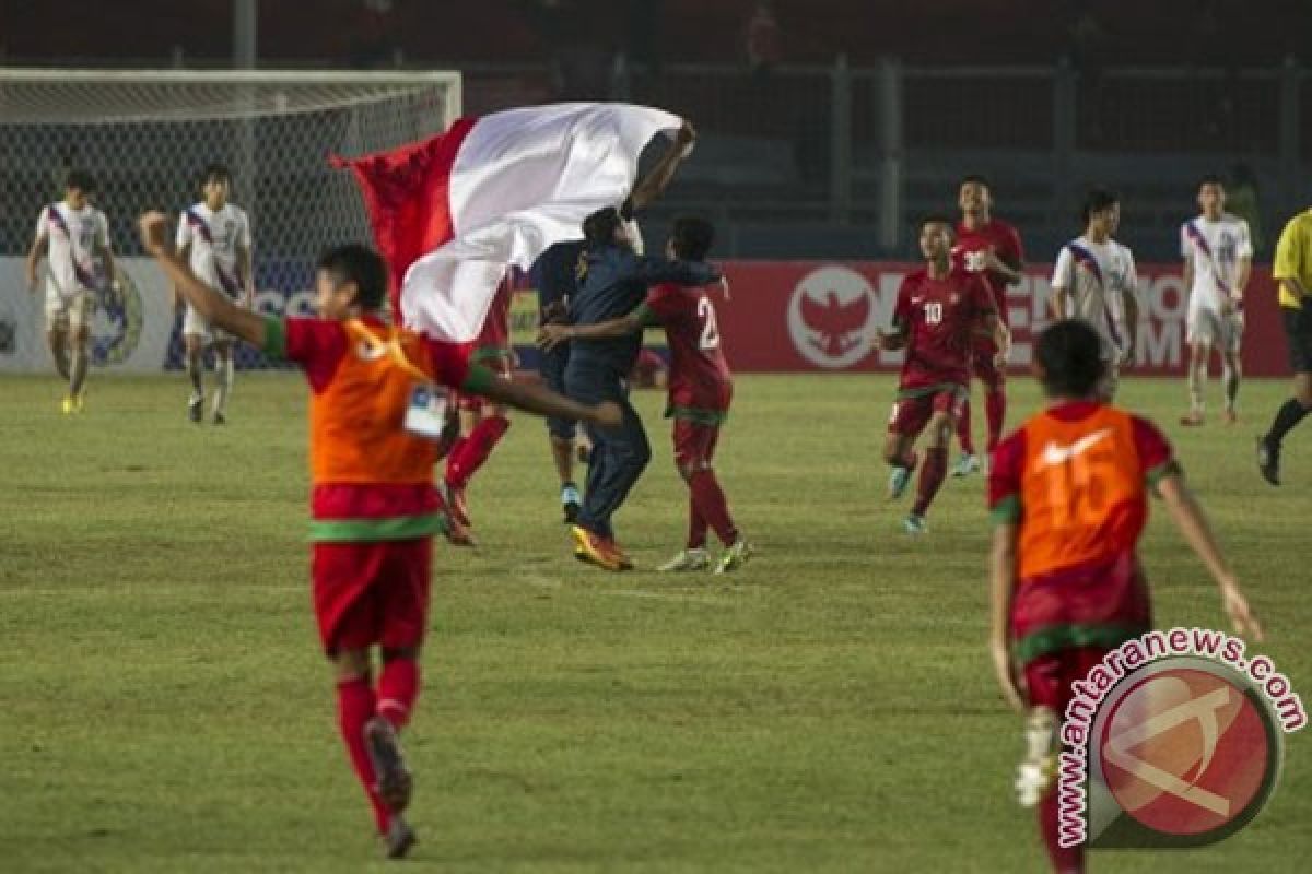 Evan Dimas cetak tiga gol ke gawang Korsel