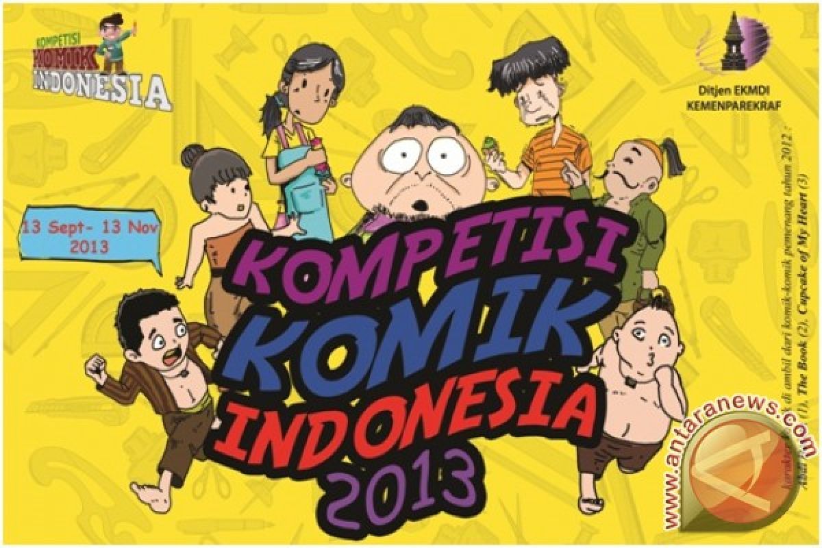 Ini para pemenang Kompetisi Komik Indonesia 2013