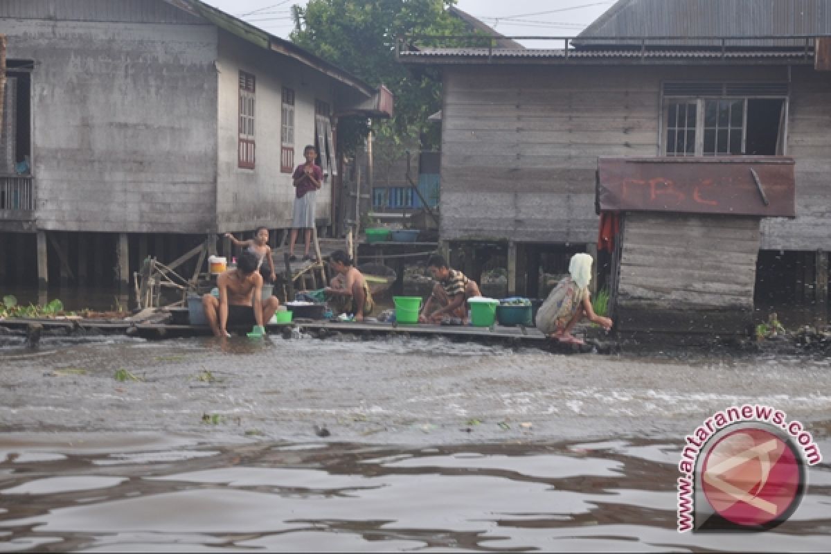 Kadar Garam Sungai Martapura Turun Signifikan 