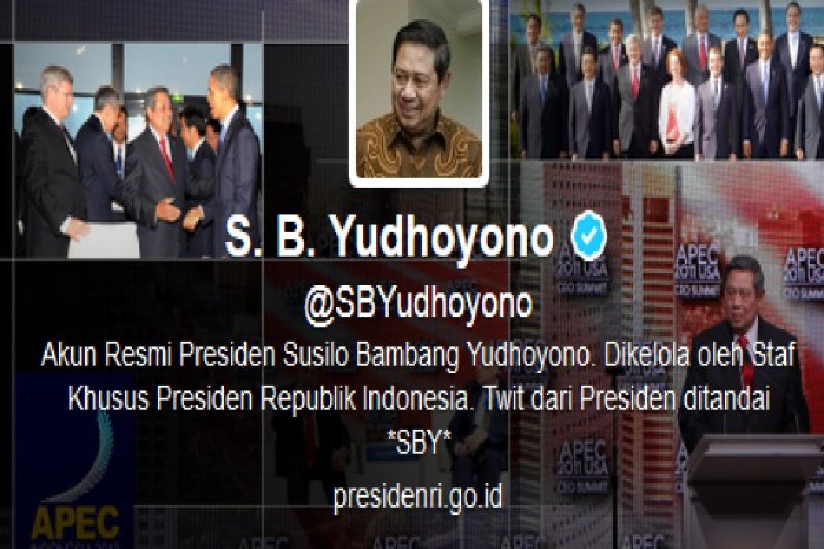 Yudhoyono tweets about agreement with red-white coalition