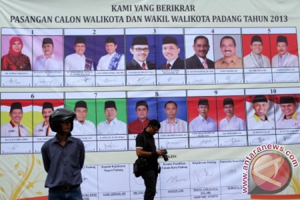 10 pasang kandidat bersaing di Pilkada Kota Padang