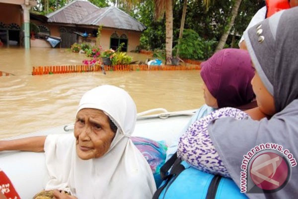 Banjir rendam 72 desa di Aceh Utara