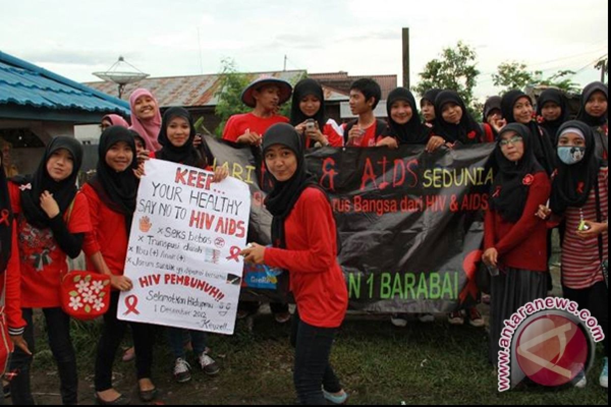 Pelajar Peringati Hari HIV/AIDS