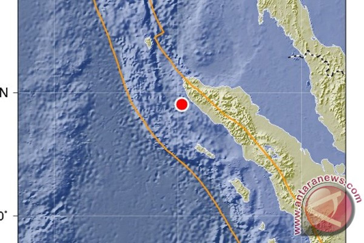 Gempa 5,3 SR guncang Kota Sabang Aceh