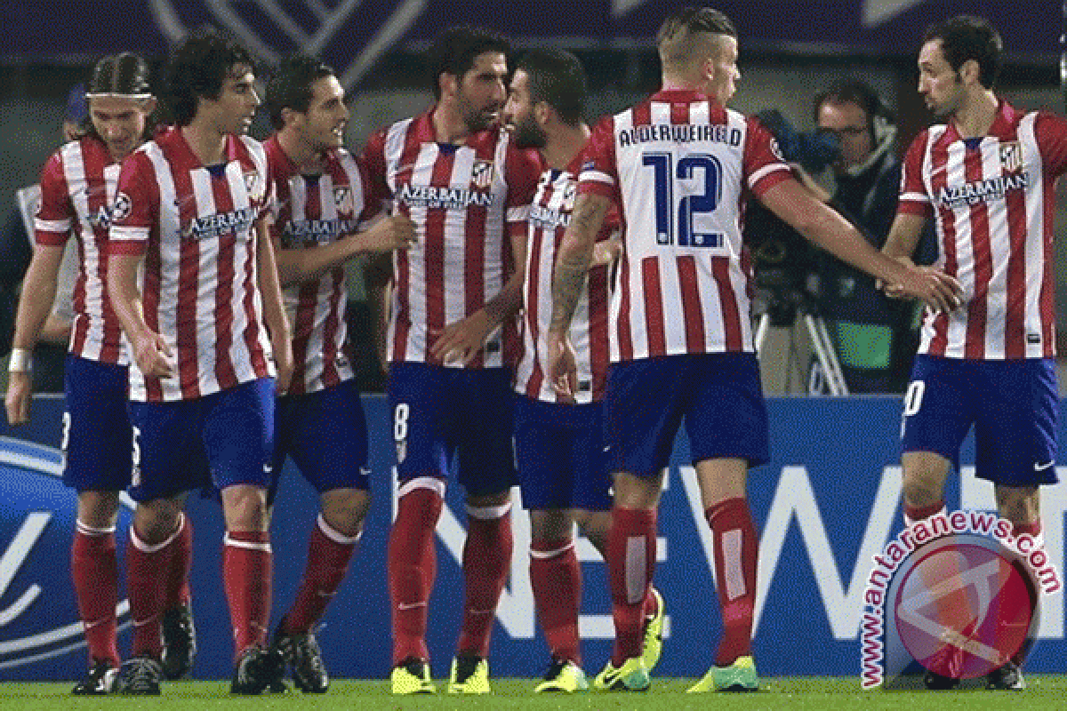 Klasemen Liga Spanyol, Atletico geser Real Madrid