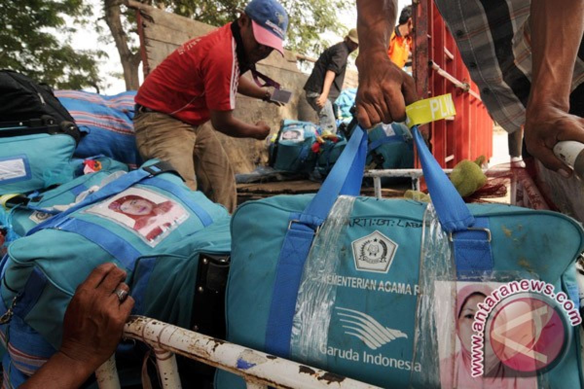 Jamaah haji diingatkan soal berat barang bawaan