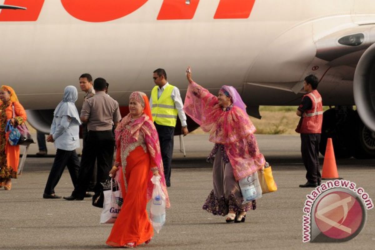 Jemaah haji Bengkulu tiba pada 26 Oktober