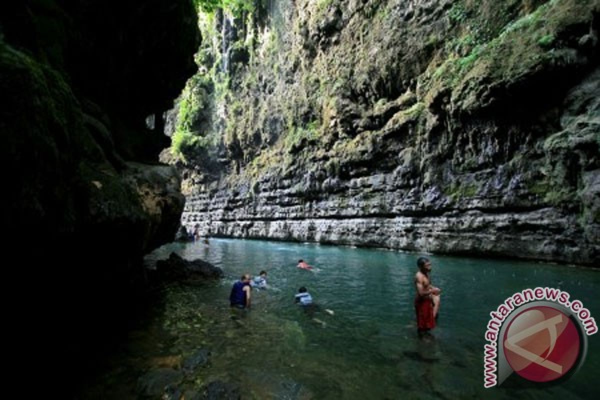 Menyingkap pesona Sungai Gulamo yang seperti "green canyon"