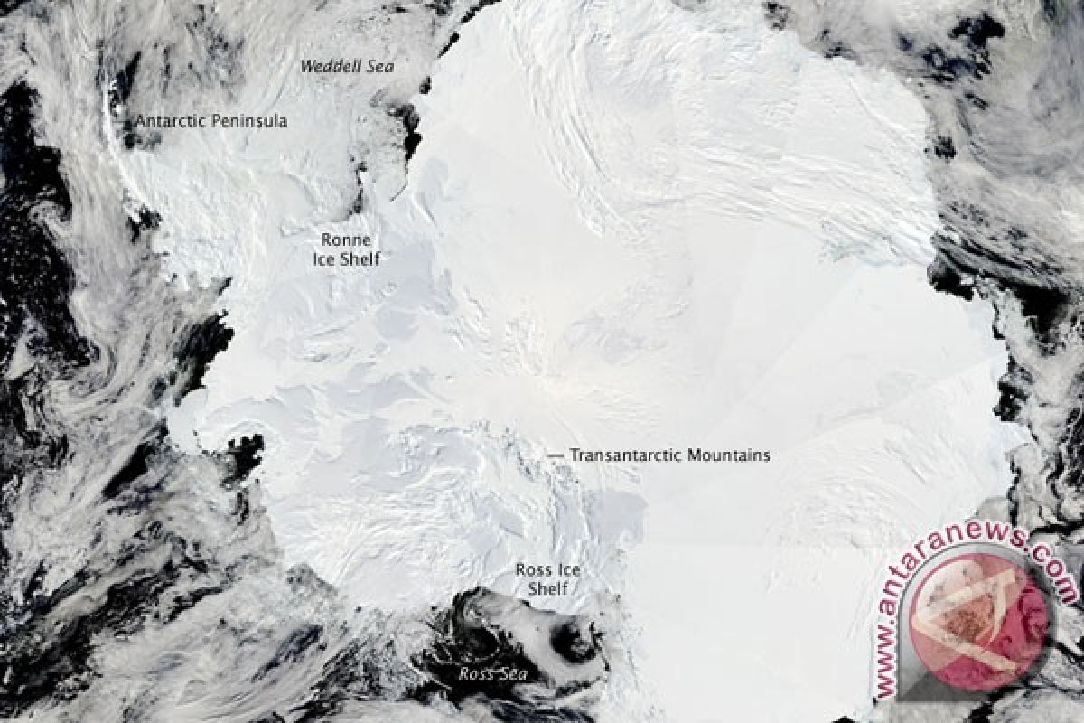 Pelelehan beting es Antartika diproyeksikan berlipat