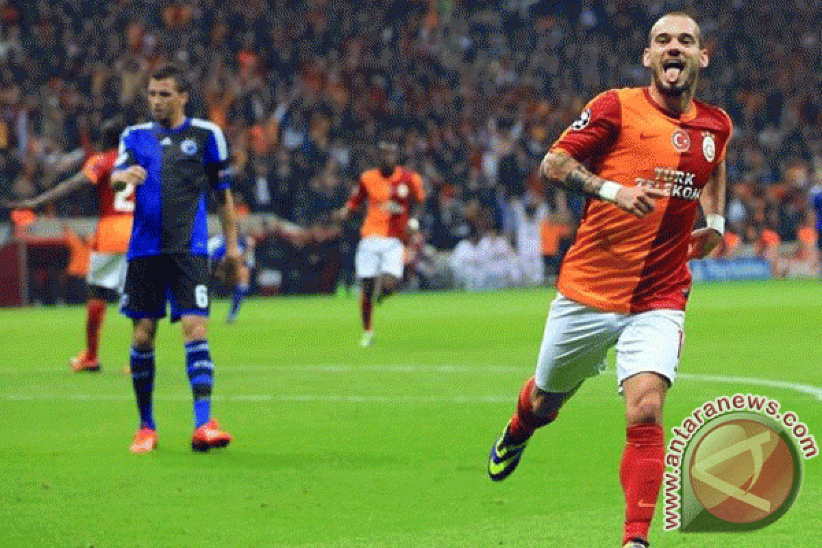 Drogba cetak gol saat Galatasaray kalahkan Copenhagen